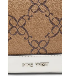 Nine West Cedar SLG Double Zip Wristlet -Nine West 8174SLLBmKL