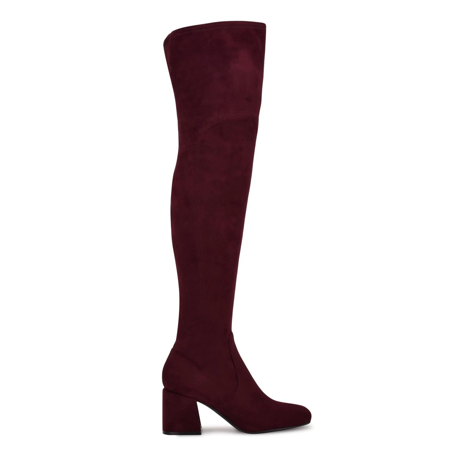 Nine West Blocky Over The Knee Heeled Boot 2 Nine West Blocky Over The Knee Heeled Boot - Image 2