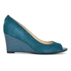 Nine West Cape 9x9 Peep Toe Wedges 27 Nine West Cape 9x9 Peep Toe Wedges -Nine West N CAPE9X9 1753773 8