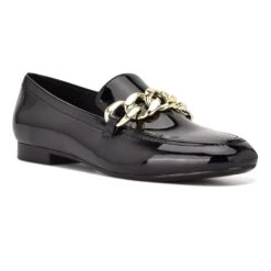 Nine West Chain Accented Slip On Loafers -Nine West N CHAIN3 1753773 12