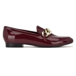 Nine West Chain Accented Slip On Loafers -Nine West N CHAIN3 1753773 14