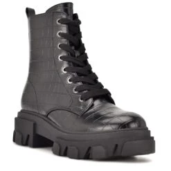 Nine West Clover Lug Sole Combat Boot -Nine West N CLOVER3 1753773 6 ea38aeeb 5253 4dce b267 3a3c5ee4b1c4