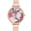Nine West Faux Leather Strap Watch