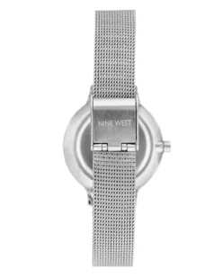 Nine West Mesh Bracelet Watch -Nine West NW 2229SVSV 1761141 3