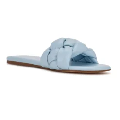 Nine West Lula Flat Slide Sandal -Nine West WNLULA3 1882935 9 f979ccf8 085c 45e8 a81d 3695430519e1