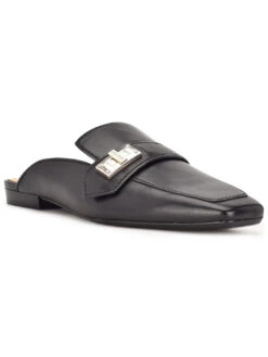 Nine West Neat 9x9 Loafer Slip On Mules -Nine West a4fd7b7c 975e 4332 a1d4 6e4a4c6882c9